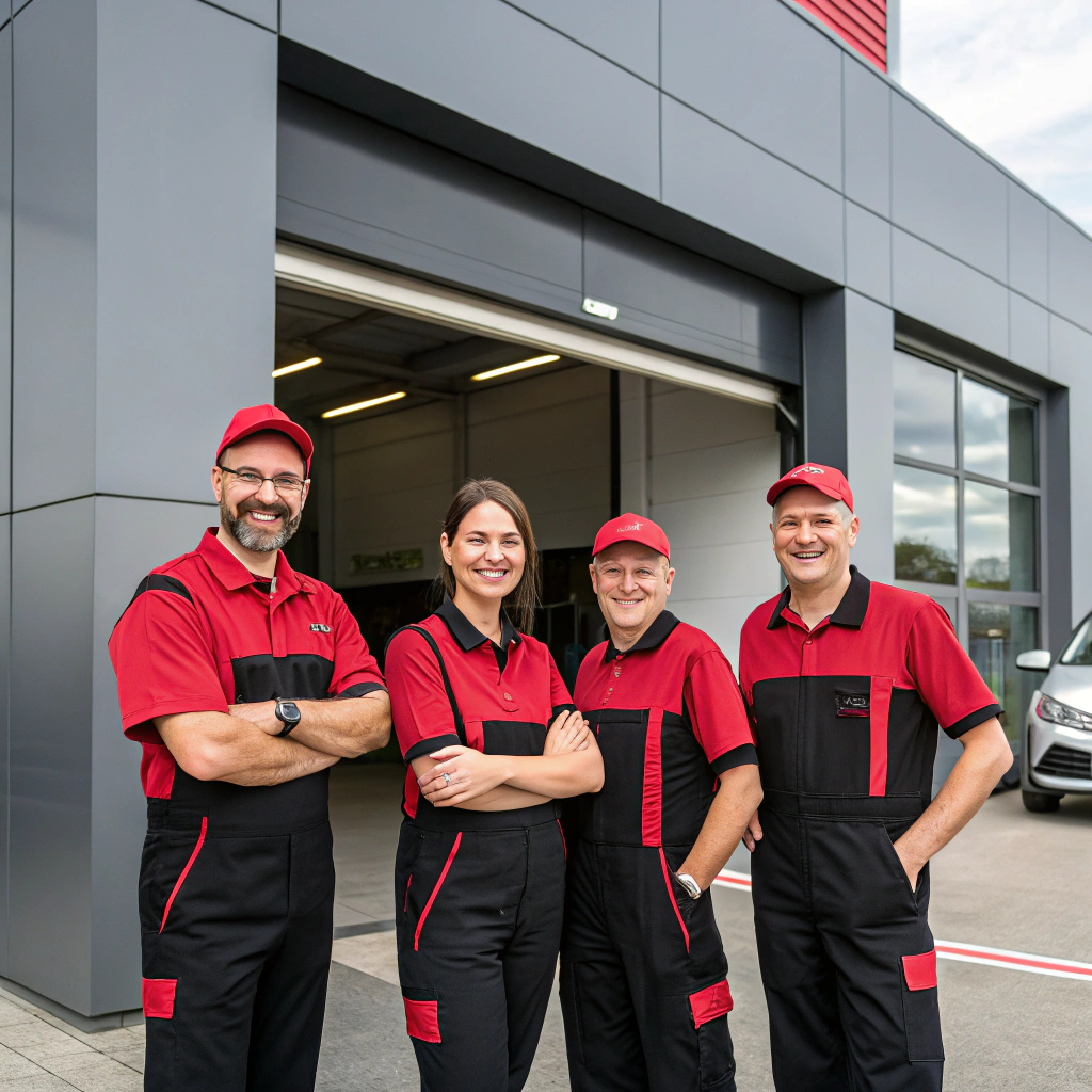 Notre équipe de mécaniciens